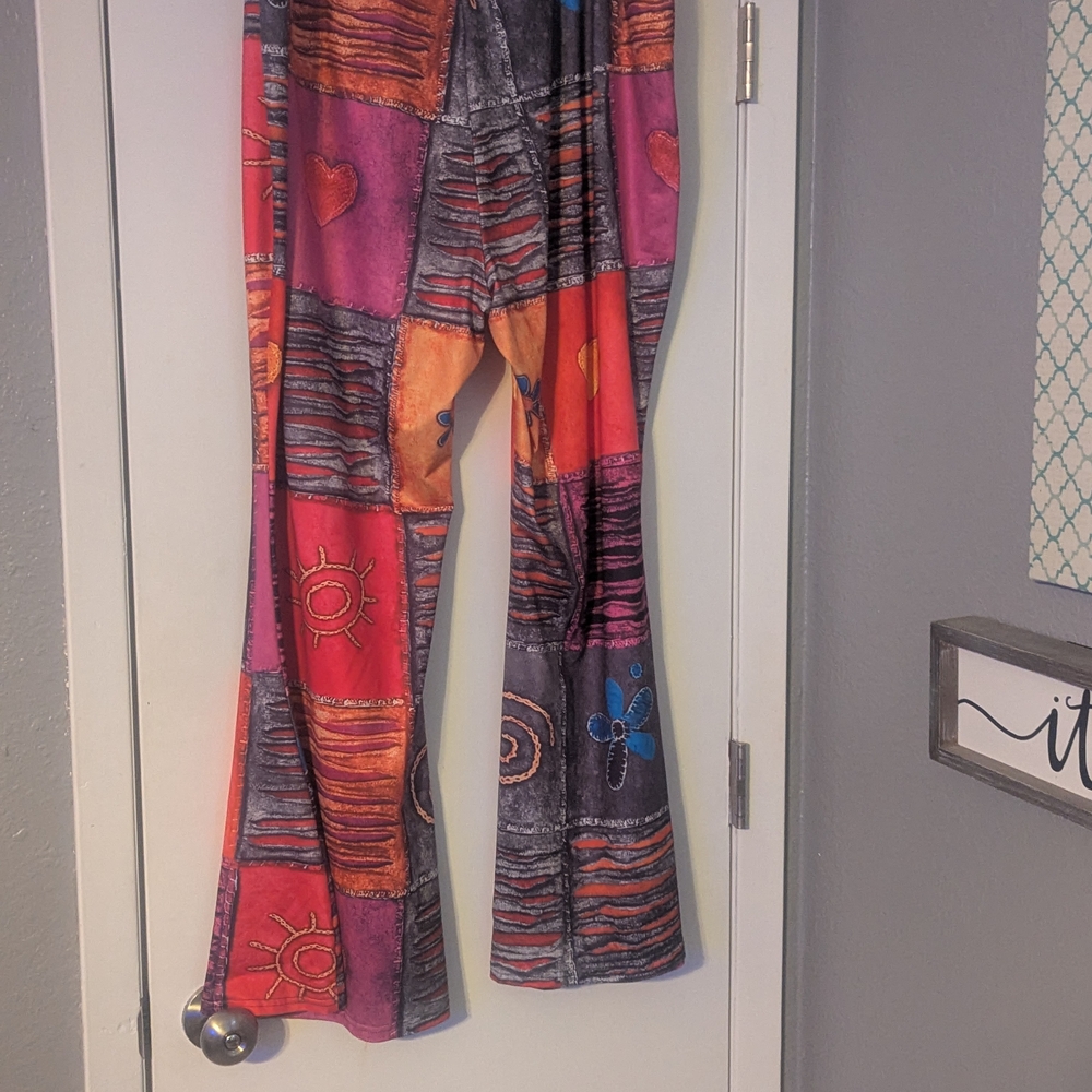 Colorful Patchwork Pants - Picture 4 of 5